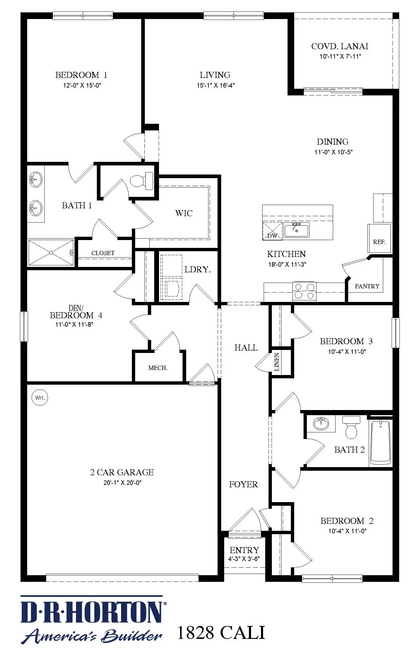 D.R. Horton - The Cove Gated Village - Cali Model at West Port in Port Charlotte