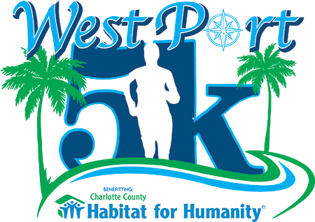 West Port Charlotte Habitat Race Logo at West Port Community in Port Charlotte, FL