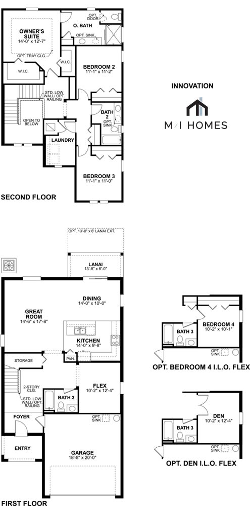 M/I Homes Impeccable Home Floorplan at West Port in Port Charlotte
