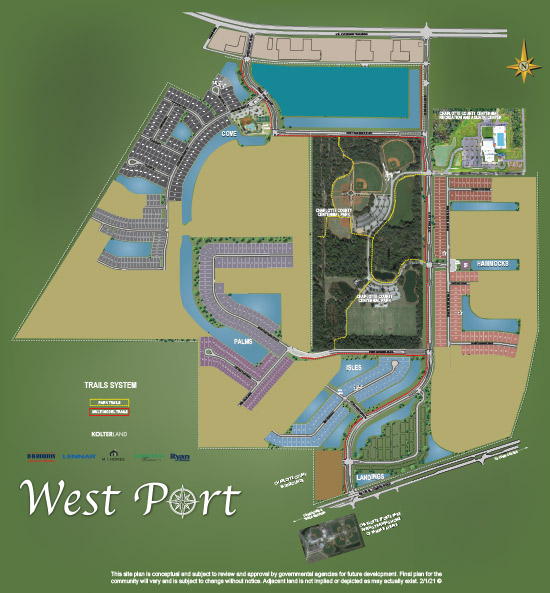 West Port and Centennial Park Trail System Port Charlotte